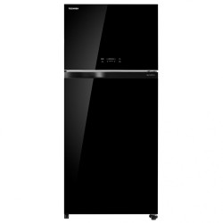 541 L, Frost Free Refrigerator, Real Inverter, LED Hybrid Deodorizer, Black Glass Door