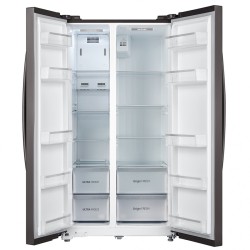587 L, Side-by-Side Refrigerator, Real Inverter, STS Finish 587 L, Side-by-Side Refrigerator, Real Inverter, STS Finish